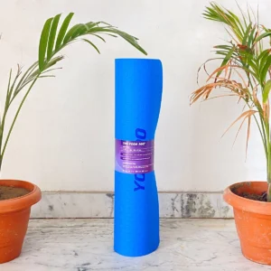 YOGPRO TPE YOGA MAT 6 MM ( BLUE )